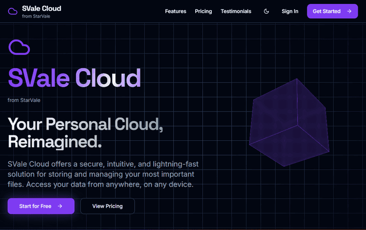 Project showcase: SvaleCloud